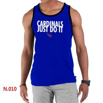 Nike NFL Arizona Cardinals Sideline Legend Authentic Logo men Tank Top Blue 2 Cheap