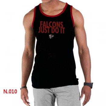 Nike NFL Atlanta Falcons Sideline Legend Authentic Logo men Tank Top Black 2 Cheap