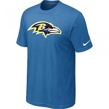 Baltimore Ravens Sideline Legend Authentic Logo Dri-FIT T-Shirt light Blue Cheap