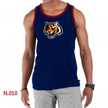 Nike NFL Cincinnati Bengals Sideline Legend Authentic Logo men Tank Top D.Blue 2 Cheap