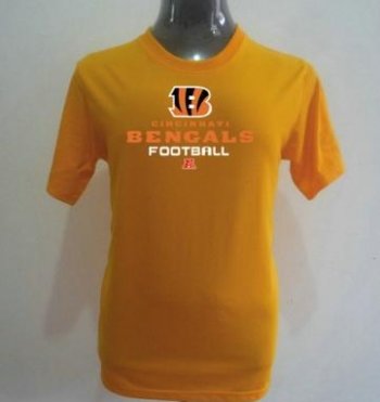 Cincinnati Bengals Big & Tall Critical Victory T-Shirt Yellow Cheap