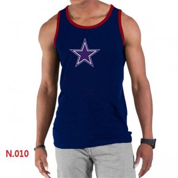 Nike NFL Dallas cowboys Sideline Legend Authentic Logo men Tank Top D.Blue Cheap