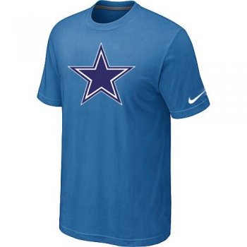 Dallas Cowboys Sideline Legend Authentic Logo Dri-FIT T-Shirt light Blue Cheap