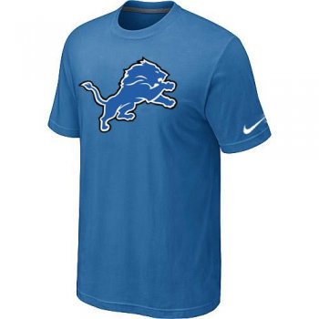 Detroit Lions Sideline Legend Authentic Logo Dri-FIT T-Shirt light Blue Cheap