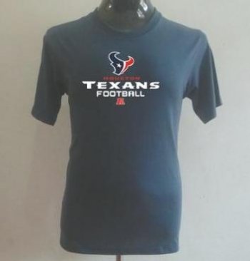 Houston Texans Big & Tall Critical Victory T-Shirt Grey Cheap