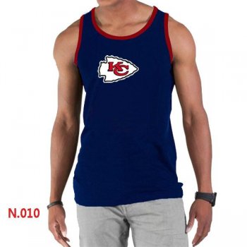 Nike NFL Kansas City Chiefs Sideline Legend Authentic Logo men Tank Top D.Blue Cheap