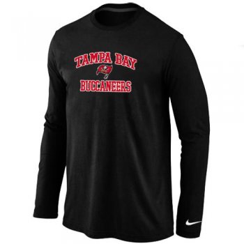 Nike Tampa Bay Buccaneers Heart & Soul Long Sleeve T-Shirt Black Cheap