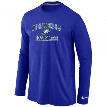 nike Philadelphia Eagles Heart & Soul Long Sleeve T-Shirt Blue Cheap