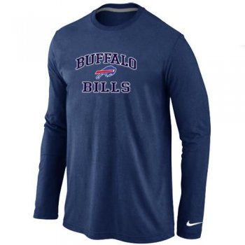 Nike Buffalo Bills Heart & Soul Long Sleeve T-Shirt D.Blue Cheap