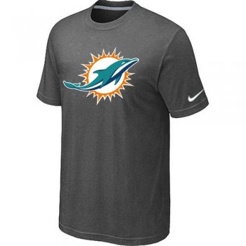 Miami Dolphins Sideline Legend logo T-Shirt D.Grey Cheap