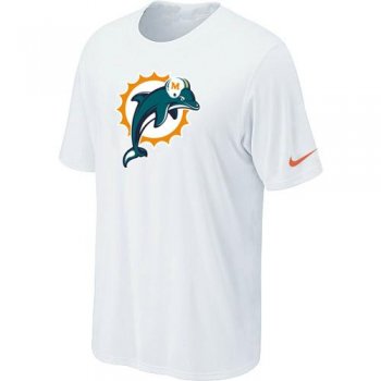 Miami Dolphins Sideline Legend Authentic Logo Dri-FIT T-Shirt White Cheap