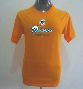 Miami Dolphins Big & Tall Critical Victory T-Shirt Yellow Cheap