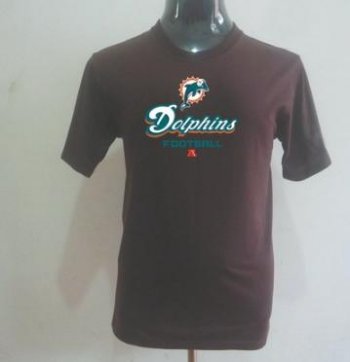 Miami Dolphins Big & Tall Critical Victory T-Shirt Brown Cheap