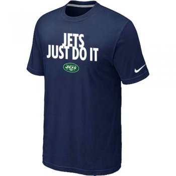 Nike New York Jets Just Do ItD.Blue NFL T-Shirt Cheap