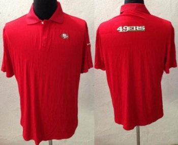 Nike San Francisco 49ers Red 2013 Coaches Performance NFL Polo Shirt Cheap