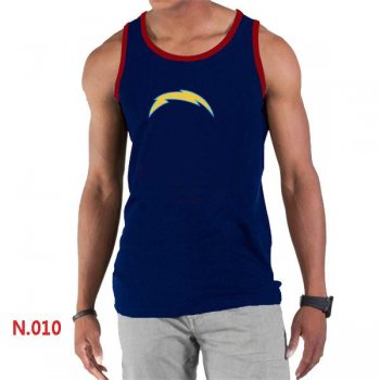 Nike NFL San Diego Charger Sideline Legend Authentic Logo men Tank Top D.Blue Cheap