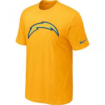 Nike San Diego Chargers Sideline Legend Authentic Logo Dri-FIT T-Shirt Yellow Cheap