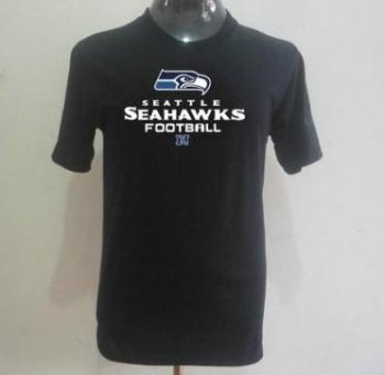 NFL Seattle Seahawks Big & Tall Critical Victory T-Shirt Black Cheap