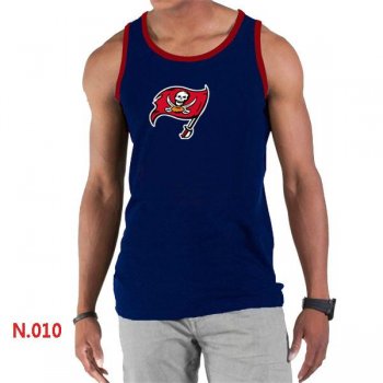 Nike NFL Tampa Bay Buccaneers Sideline Legend Authentic Logo men Tank Top D.Blue Cheap