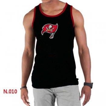 Nike NFL Tampa Bay Buccaneers Sideline Legend Authentic Logo men Tank Top Black Cheap