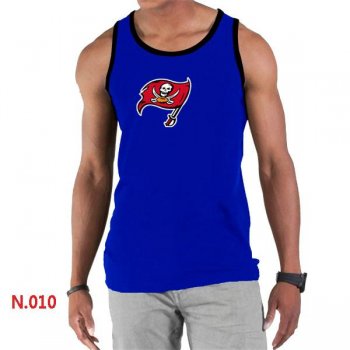 Nike NFL Tampa Bay Buccaneers Sideline Legend Authentic Logo men Tank Top Blue Cheap