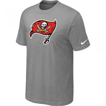 Nike Tampa Bay Buccaneers Sideline Legend Authentic Logo Dri-FIT Light grey NFL T-Shirt Cheap