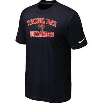 Tampa Bay Buccaneers Heart & Soul Blackl T-Shirt Cheap