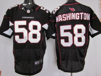 Nike Arizona Cardinals 58 Daryl Washington Black Elite NFL Jerseys Cheap