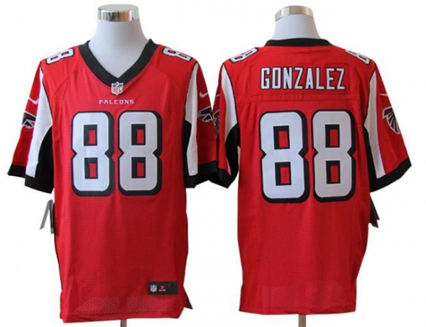 Nike Atlanta Falcons #88 Tony Gonzalez Red Elite NFL Jerseys Cheap