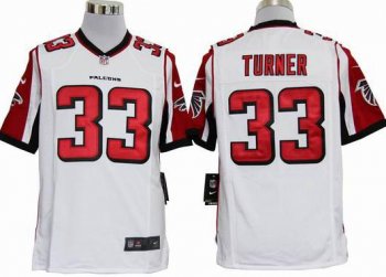 Nike Atlanta Falcons #33 Michael Turner White Game Nike NFL Jerseys Cheap