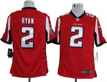 Nike Atlanta Falcons #2 Matt Ryan Red Game Nike NFL Jerseys Cheap