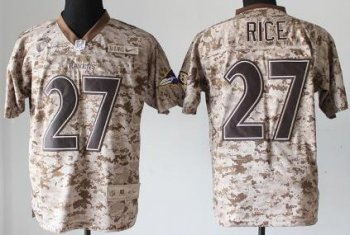 Nike Baltimore Ravens 27 Ray Rice Camo US.Mccuu NFL Jerseys Cheap