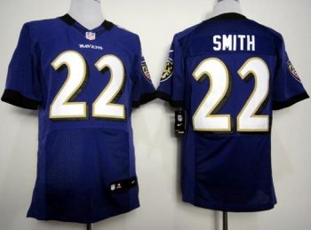 Nike Baltimore Ravens 22 Jimmy Smith Purple Elite Nike NFL Jersey Cheap