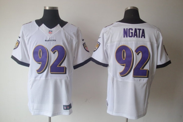 Nike Baltimore Ravens #92 Haloti Ngata White Nike NFL Jerseys Cheap