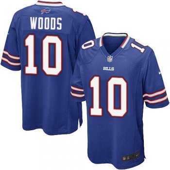 Nike Buffalo Bills 10 Robert Woods Blue Game NFL Jerseys Cheap