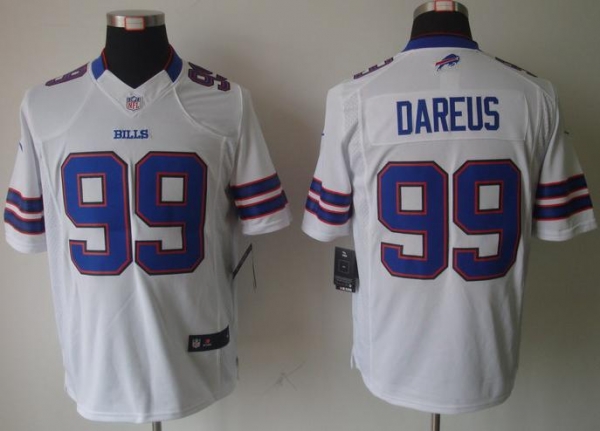 Nike Buffalo Bills 99 Marcell Dareus White Game LIMITED NFL Jerseys Cheap