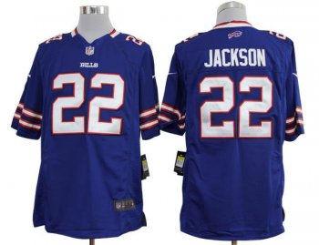 Nike Buffalo Bills 22# Jackson Blue Game Nike NFL Jerseys Cheap