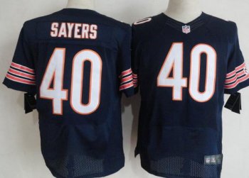 Nike Chicago Bears 40 Gale Sayers Blue Elite NFL Jerseys Cheap