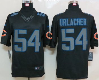 Nike Chicago Bears 54 Brian Urlacher Black Impact Game LIMITED NFL Jerseys Cheap