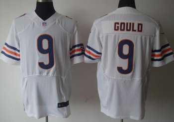 Nike Chicago Bears 9 Robbie Gould White Elite Nike NFL Jerseys Cheap