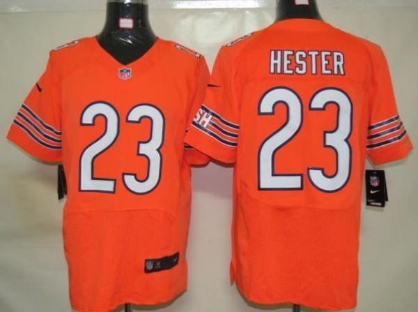 Nike Chicago Bears 23 Hester Orange Elite Nike NFL Jerseys Cheap