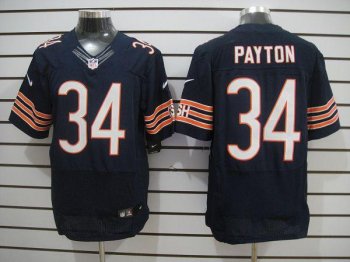 Nike Chicago Bears 34 Walter Payton Blue Elite Nike NFL Jerseys Cheap