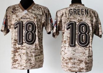 Nike Cincinnati Bengals 18 A.J. Green Camo US.Mccuu NFL Jerseys Cheap