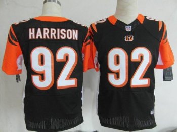 Nike Cincinnati Bengals 92 James Harrison Black Elite NFL Jerseys Cheap