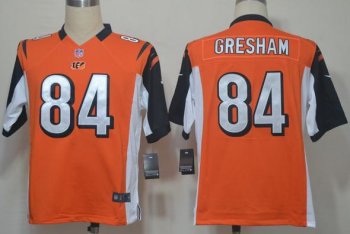 Nike Cincinnati Bengals 84 Jermaine Gresham Orange Game Nike NFL Jerseys Cheap