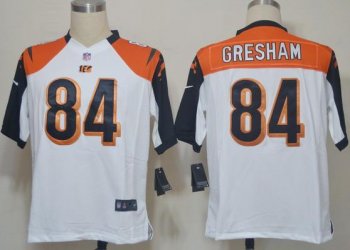 Nike Cincinnati Bengals 84 Jermaine Gresham White Game Nike NFL Jerseys Cheap