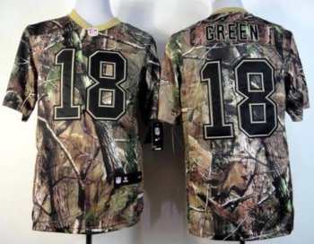 Nike Cincinnati Bengals 18# A.J.Green Camo Realtree Elite NFL Jersey Cheap