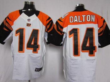 Nike Cincinnati Bengals 14# Andy Dalton White Elite Nike NFL Jerseys Cheap