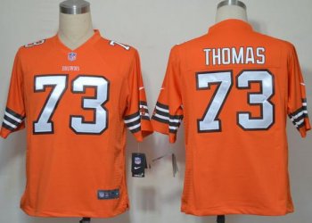 Nike Cleveland Browns 73 Joe Thomas Orange Game Nike NFL Jerseys Cheap