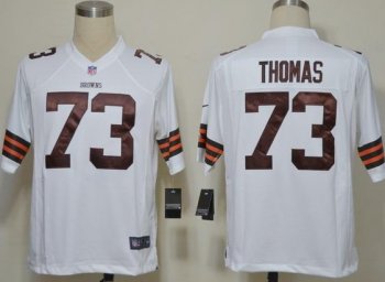 Nike Cleveland Browns 73 Joe Thomas White Game Nike NFL Jerseys Cheap